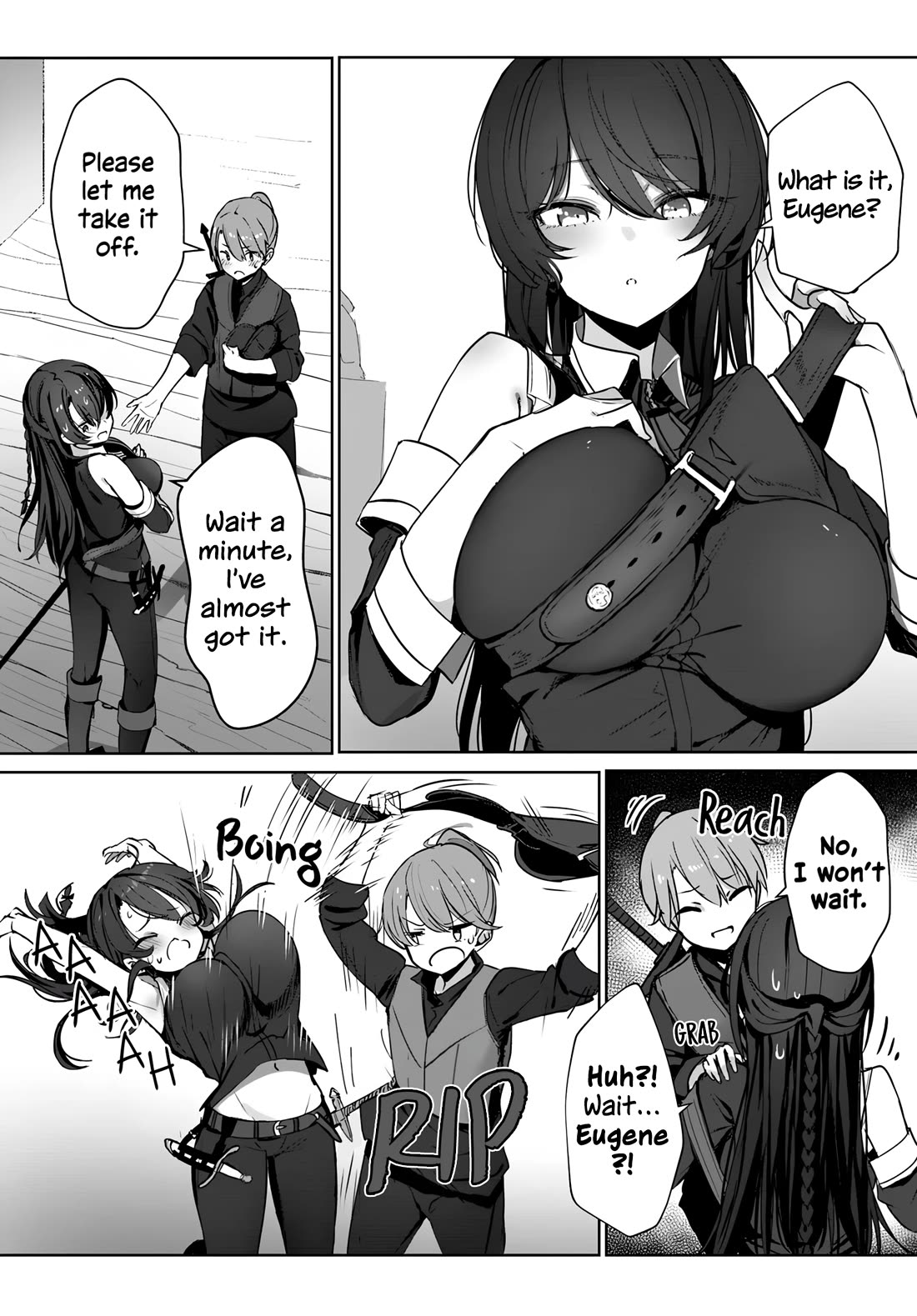 My Female Sword Master, Whom I Live With, Is So Cute That I'm Happy Every Day chapter 3 page 11