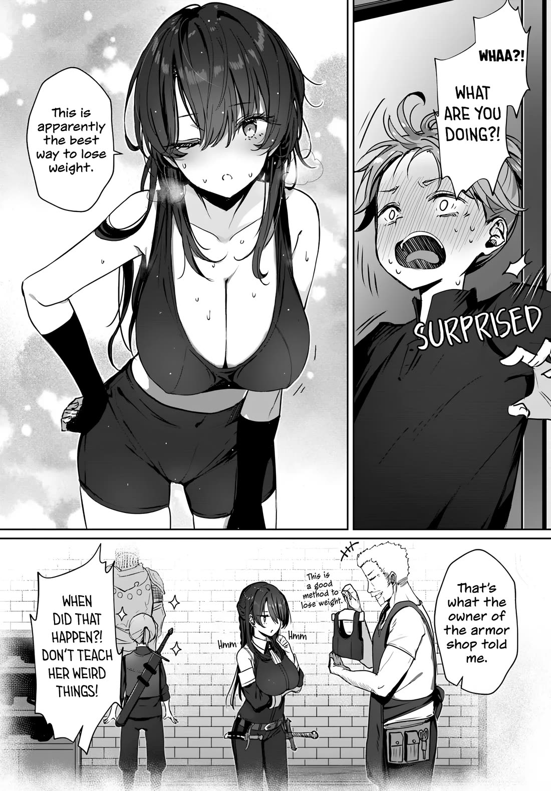 My Female Sword Master, Whom I Live With, Is So Cute That I'm Happy Every Day chapter 3 page 18