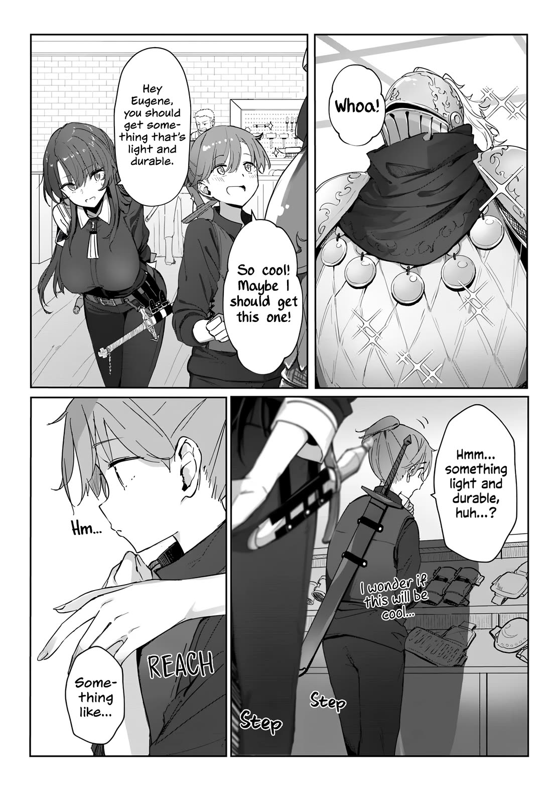 My Female Sword Master, Whom I Live With, Is So Cute That I'm Happy Every Day chapter 3 page 3