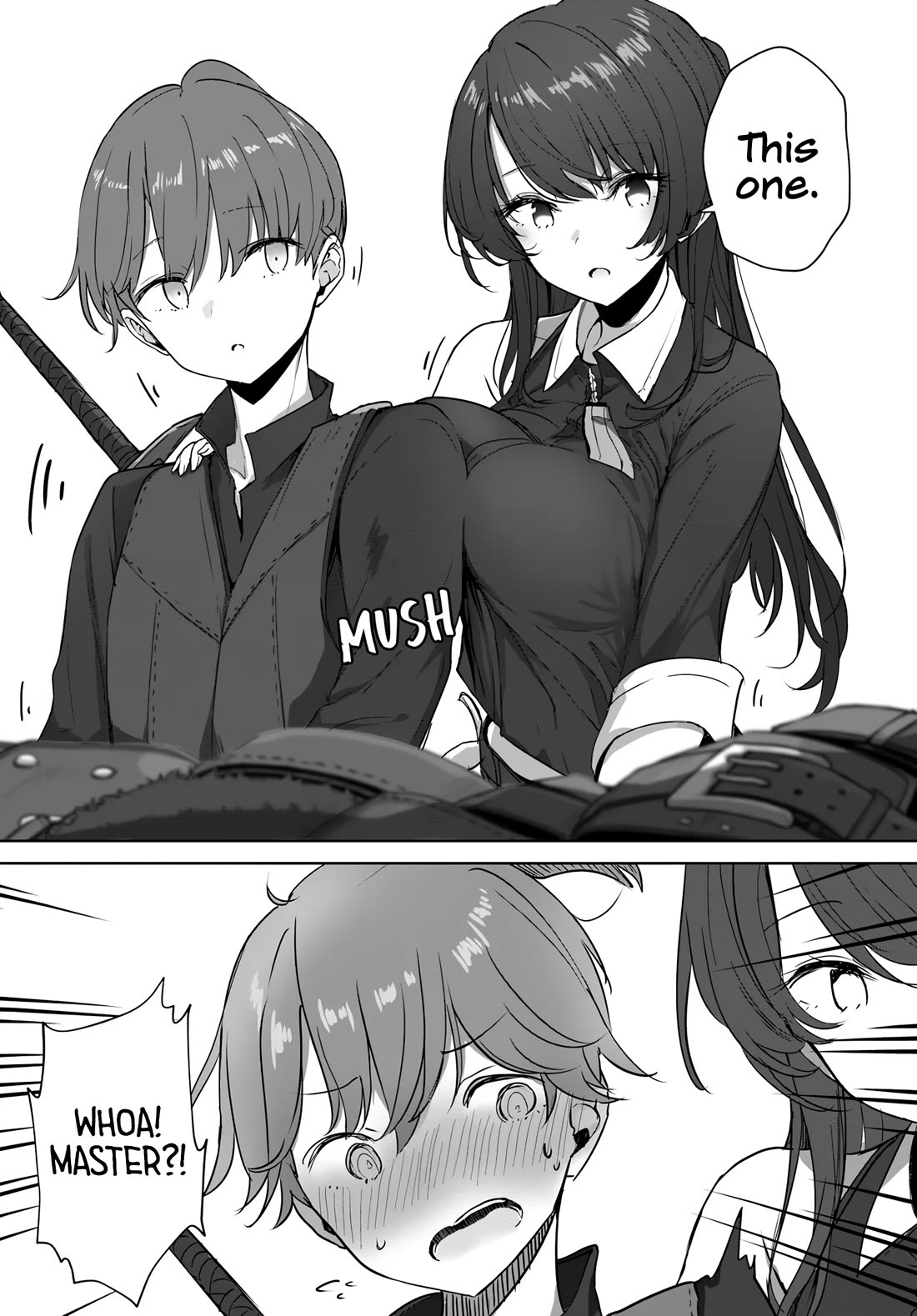 My Female Sword Master, Whom I Live With, Is So Cute That I'm Happy Every Day chapter 3 page 4