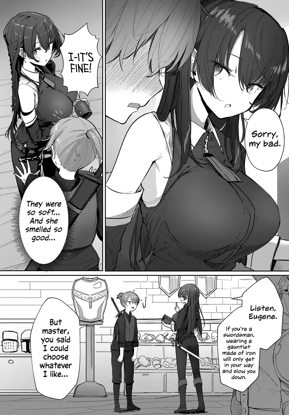 My Female Sword Master, Whom I Live With, Is So Cute That I'm Happy Every Day chapter 3 page 5