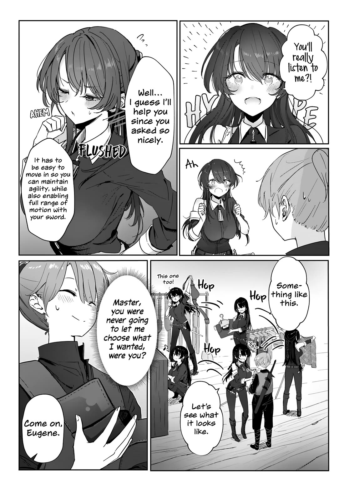 My Female Sword Master, Whom I Live With, Is So Cute That I'm Happy Every Day chapter 3 page 7