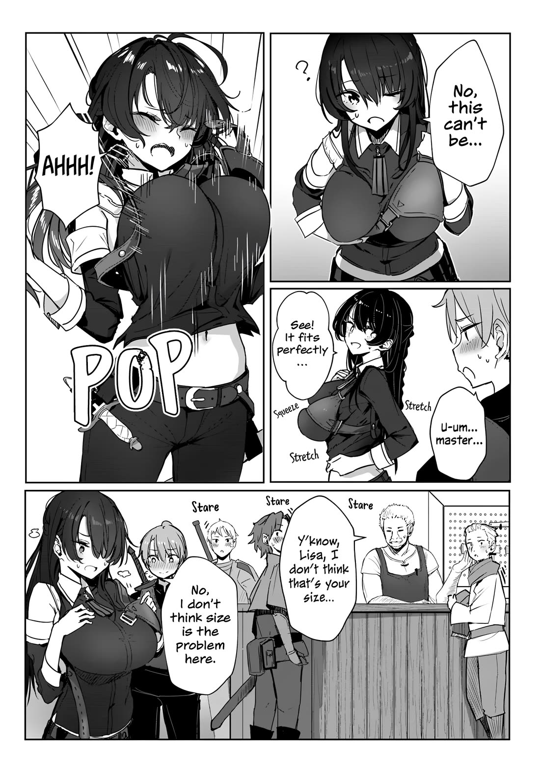 My Female Sword Master, Whom I Live With, Is So Cute That I'm Happy Every Day chapter 3 page 9