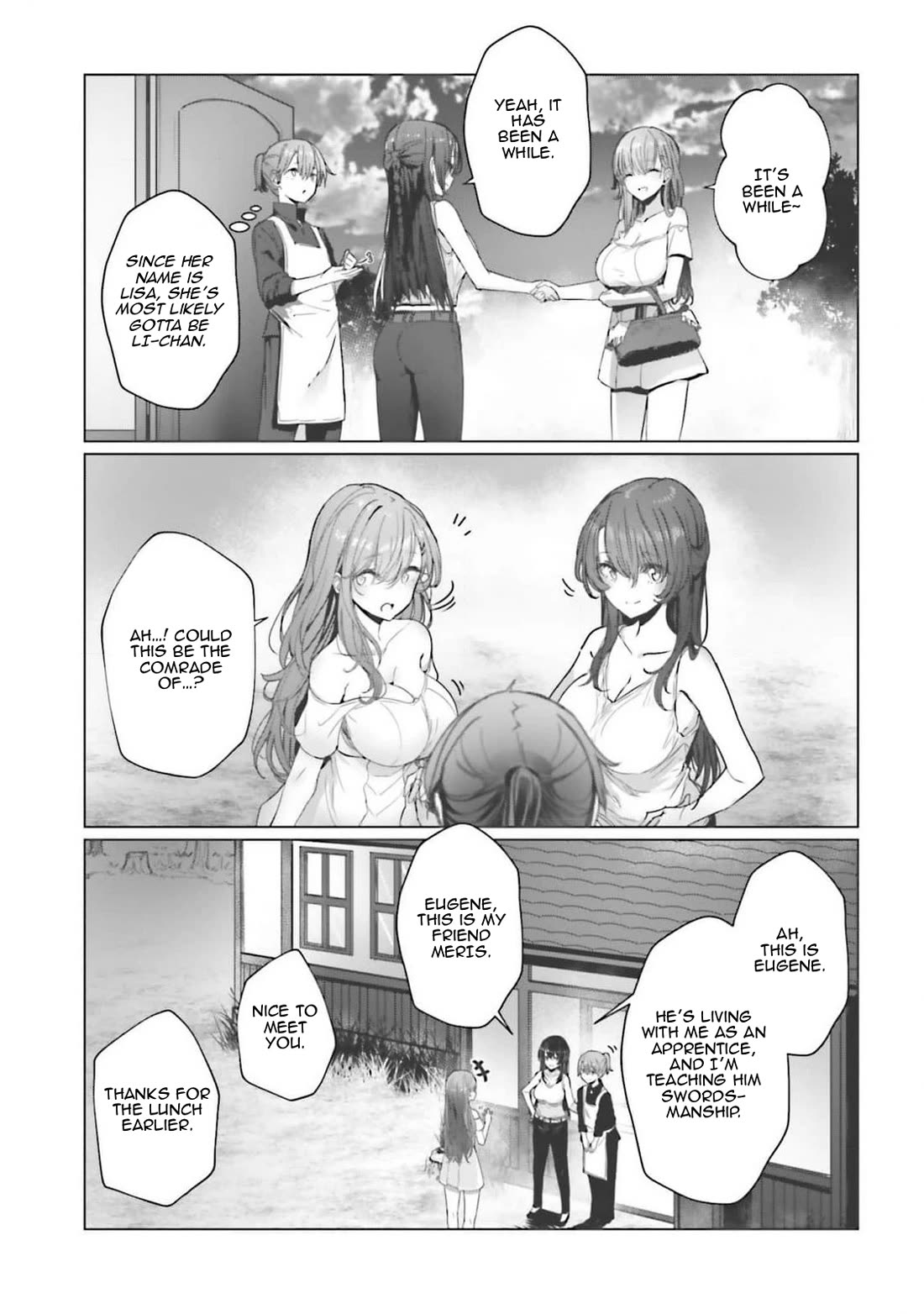 My Female Sword Master, Whom I Live With, Is So Cute That I'm Happy Every Day chapter 5 page 10