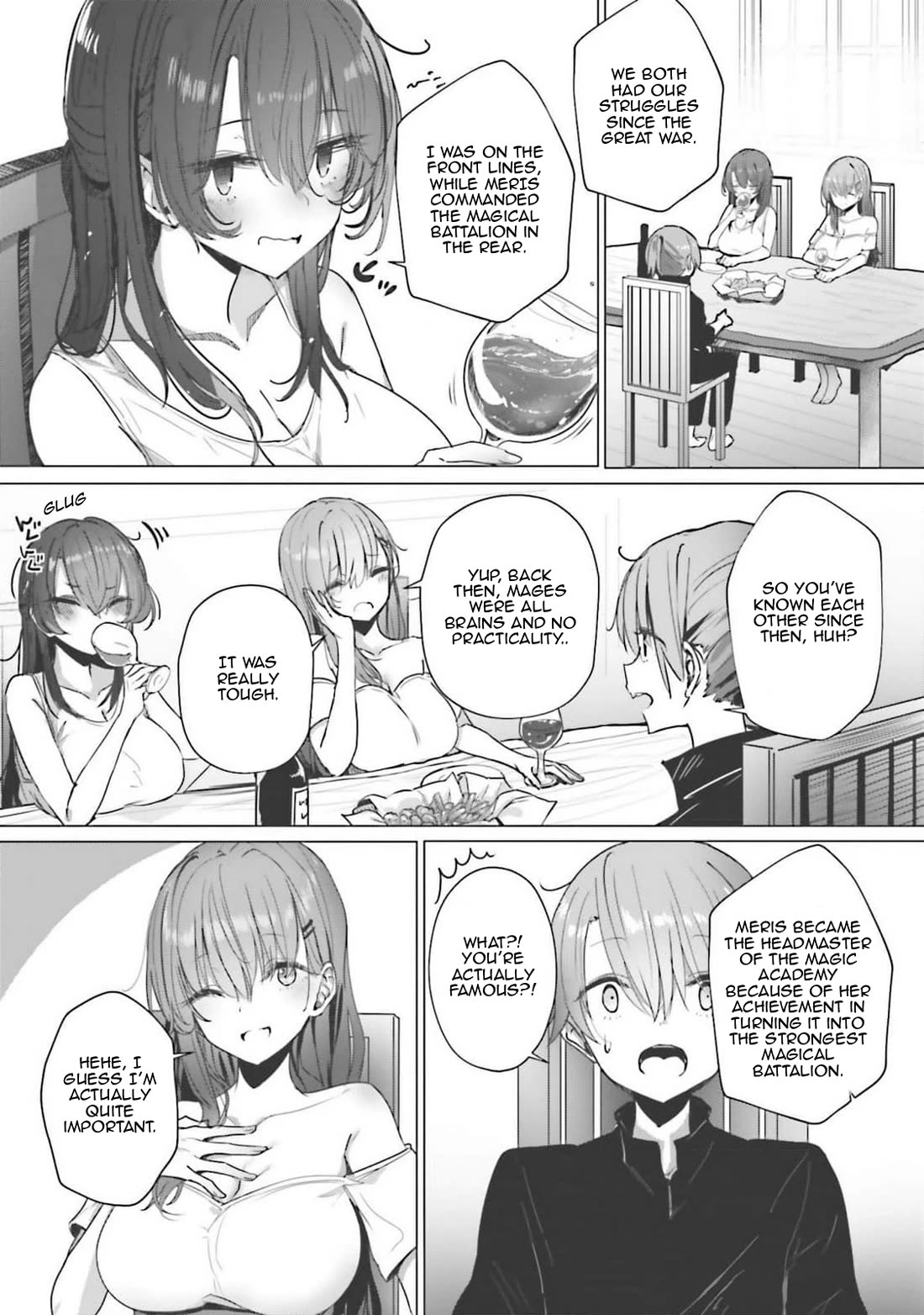 My Female Sword Master, Whom I Live With, Is So Cute That I'm Happy Every Day chapter 5 page 14
