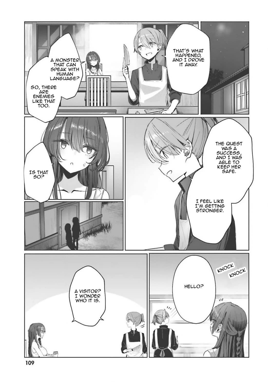 My Female Sword Master, Whom I Live With, Is So Cute That I'm Happy Every Day chapter 5 page 8