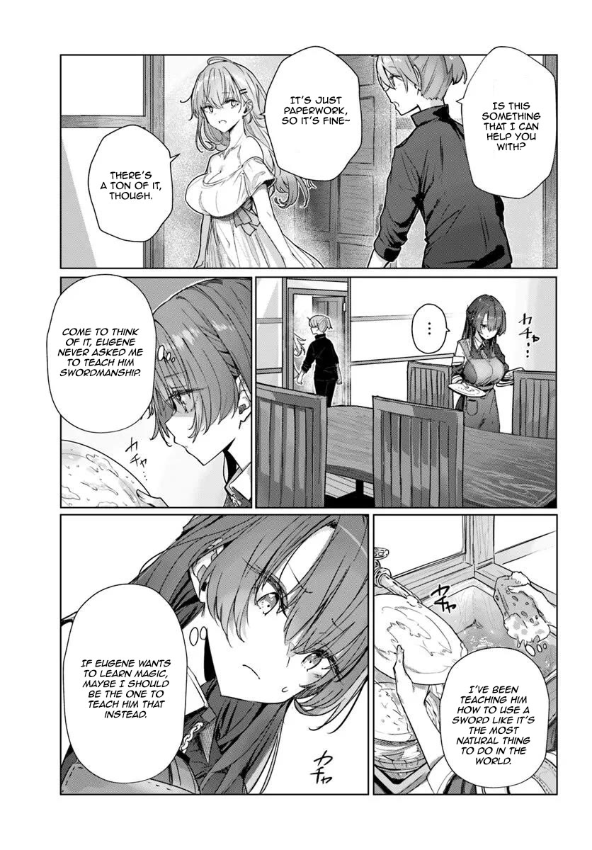 My Female Sword Master, Whom I Live With, Is So Cute That I'm Happy Every Day chapter 6 page 9