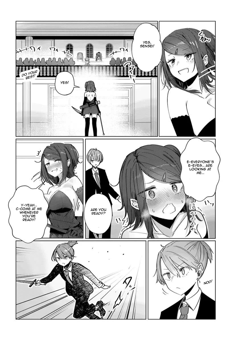 My Female Sword Master, Whom I Live With, Is So Cute That I'm Happy Every Day chapter 9.1 page 8