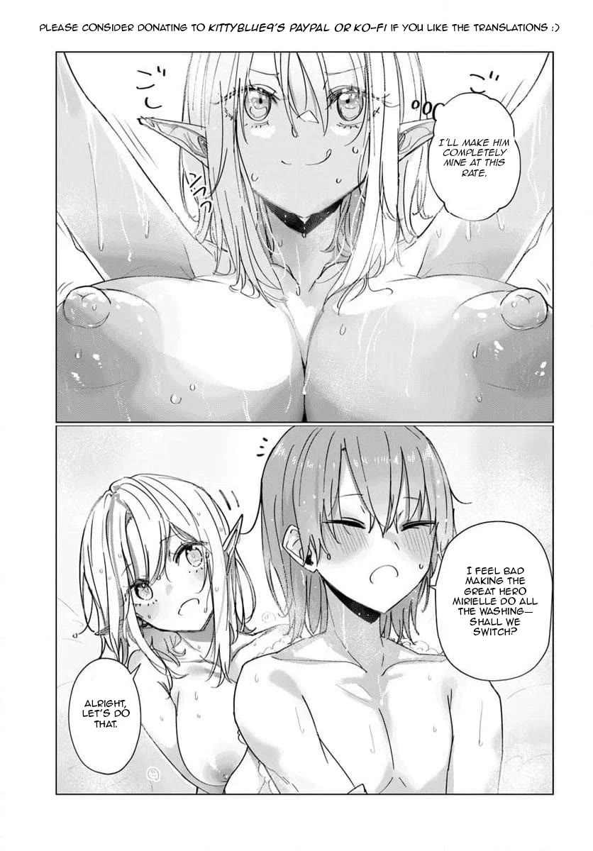 My Female Sword Master, Whom I Live With, Is So Cute That I'm Happy Every Day chapter 9.2 page 10