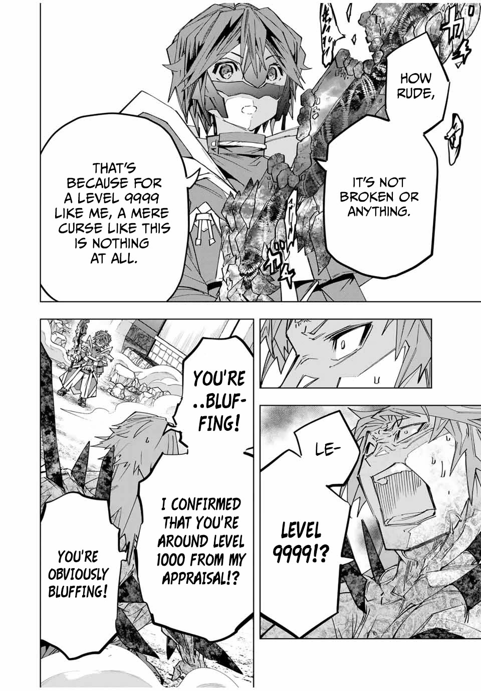 My Gift LVL 9999 Unlimited Gacha chapter 110 page 14