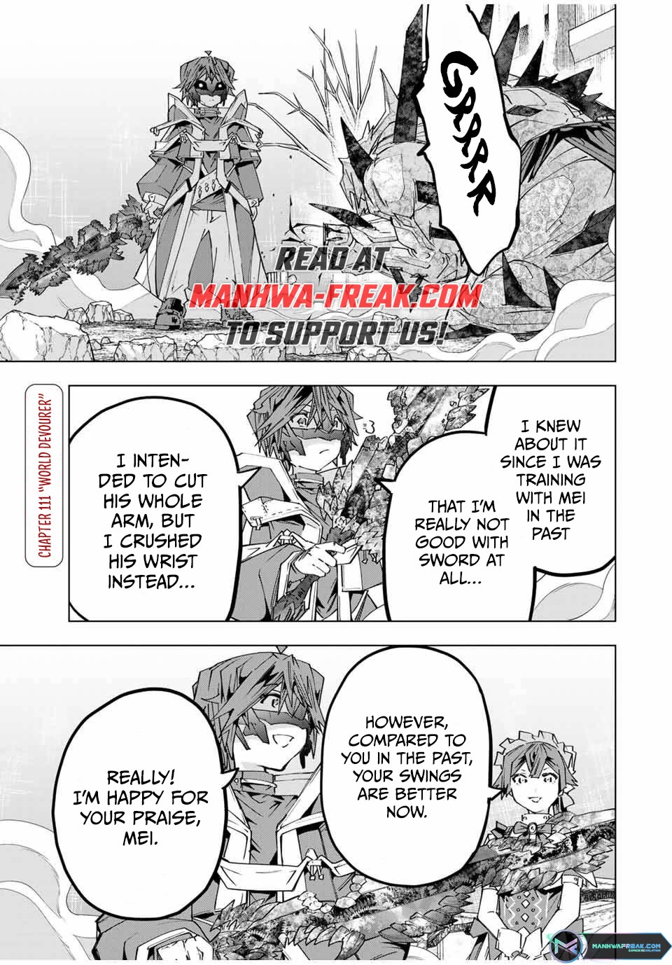 My Gift LVL 9999 Unlimited Gacha chapter 111 page 1