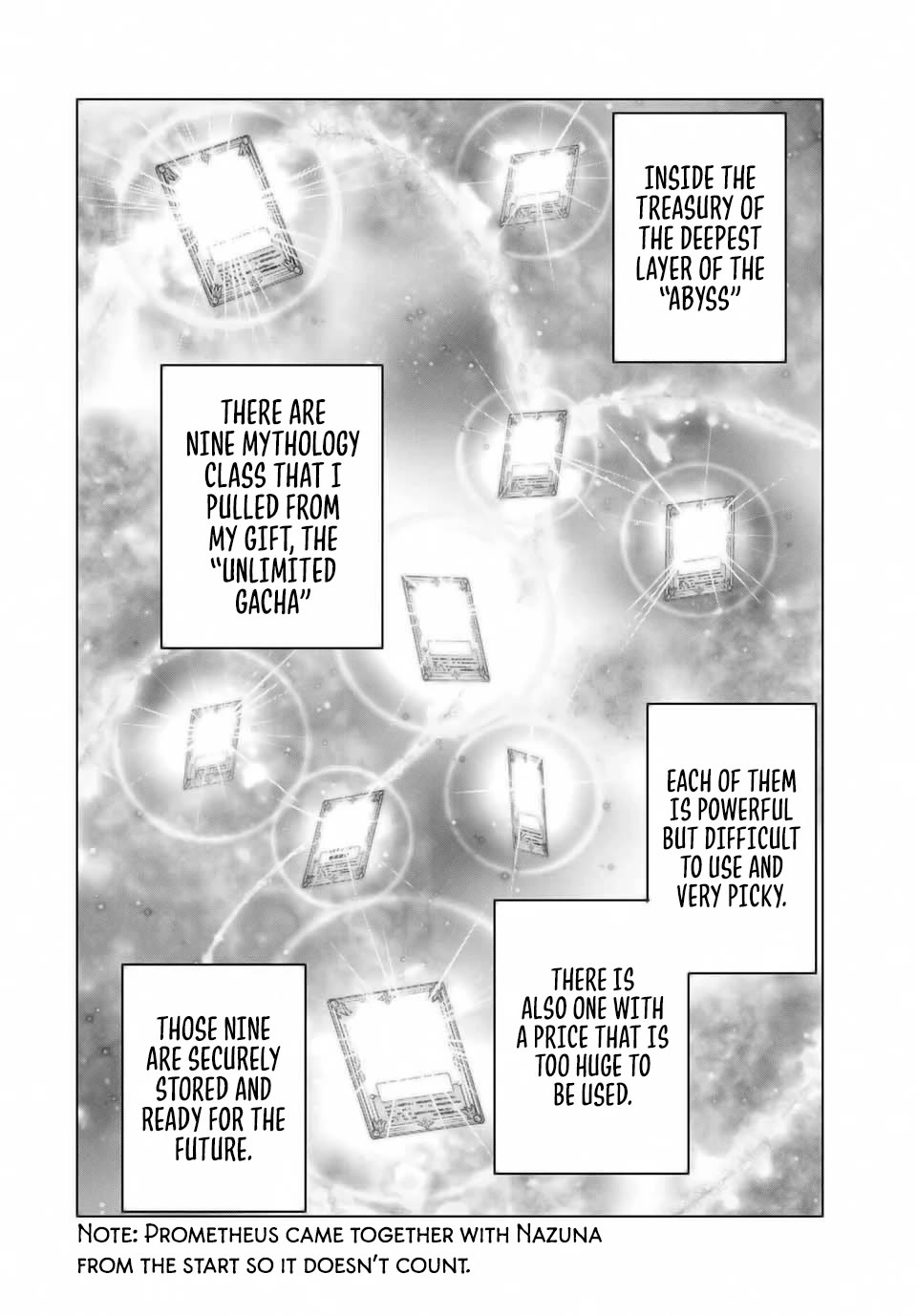 My Gift LVL 9999 Unlimited Gacha chapter 125 page 22