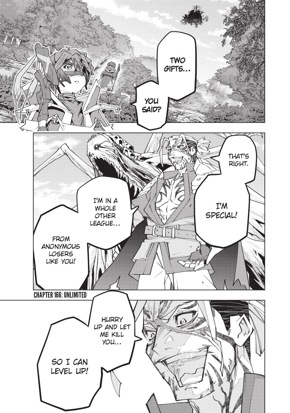 My Gift LVL 9999 Unlimited Gacha chapter 166 page 1