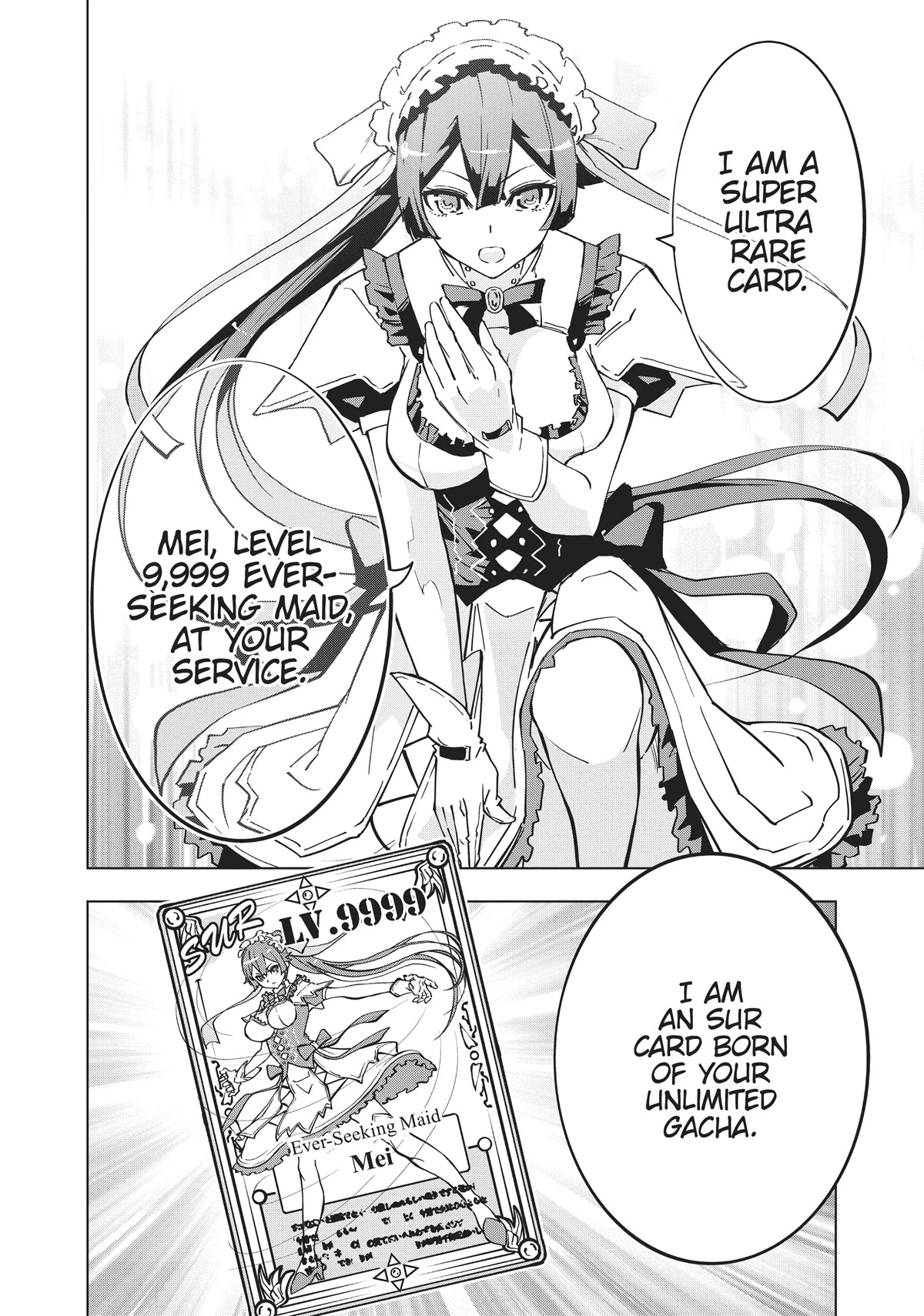 My Gift LVL 9999 Unlimited Gacha chapter 2 page 5