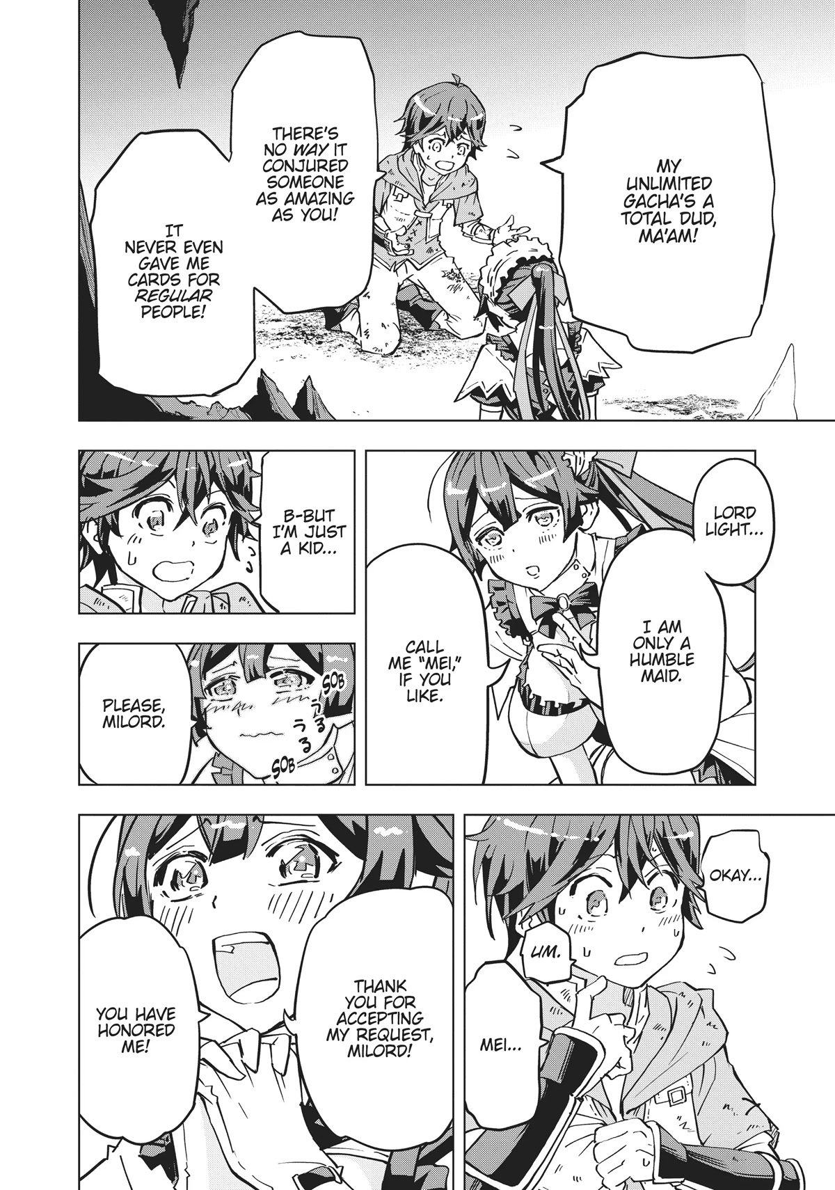 My Gift LVL 9999 Unlimited Gacha chapter 2 page 7