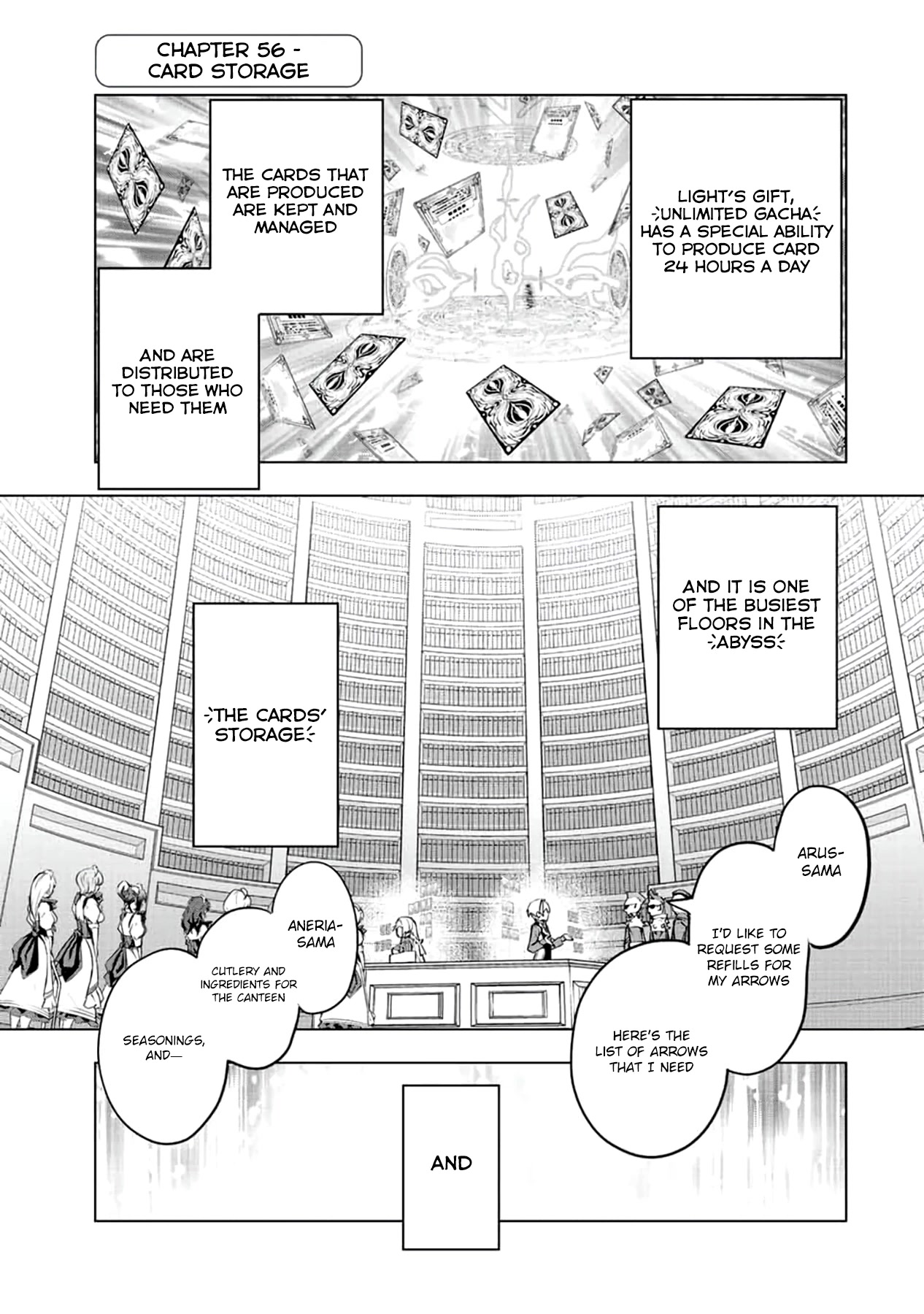 My Gift LVL 9999 Unlimited Gacha chapter 56 page 2