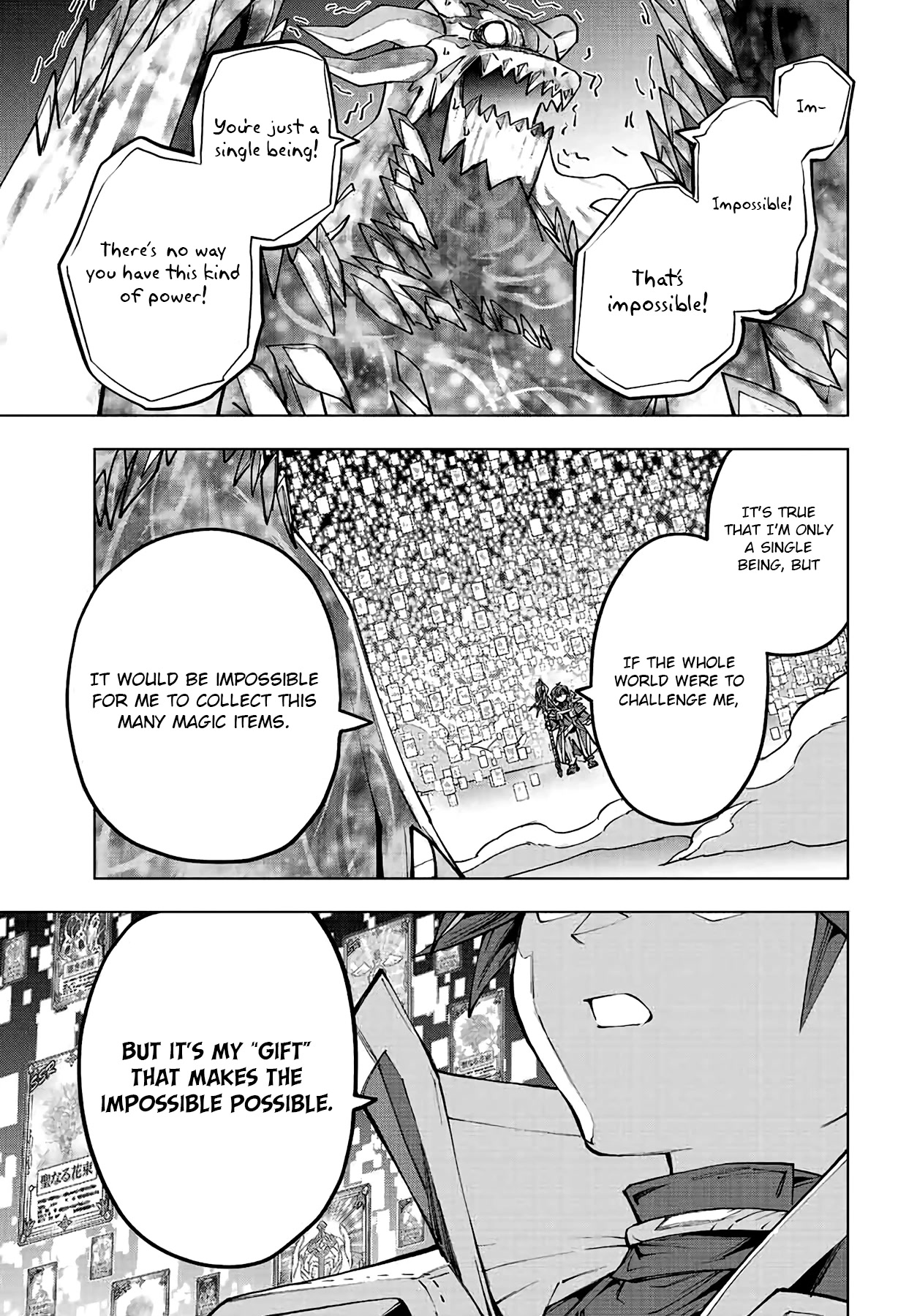 My Gift LVL 9999 Unlimited Gacha chapter 67 page 22