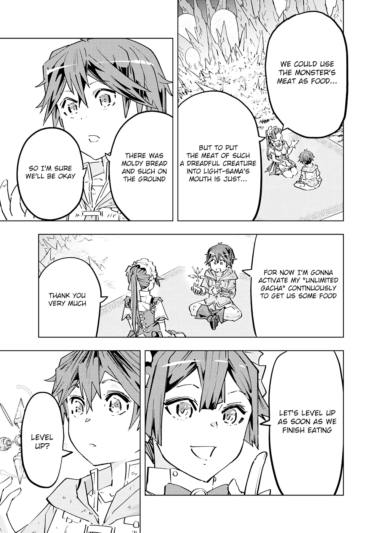 My Gift LVL 9999 Unlimited Gacha chapter 73 page 10