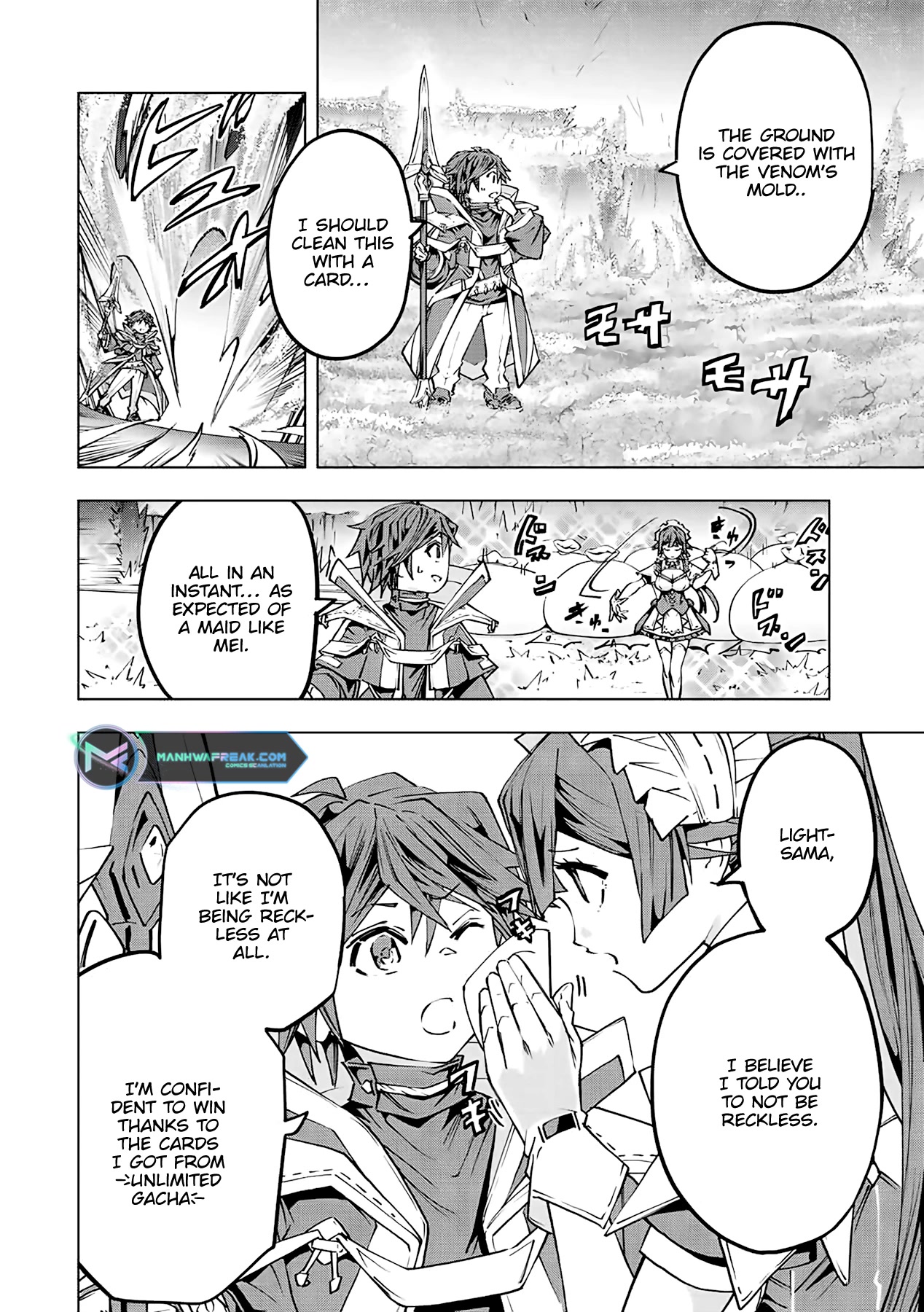 My Gift LVL 9999 Unlimited Gacha chapter 77 page 3