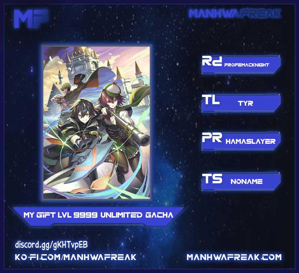 My Gift LVL 9999 Unlimited Gacha chapter 79 page 1