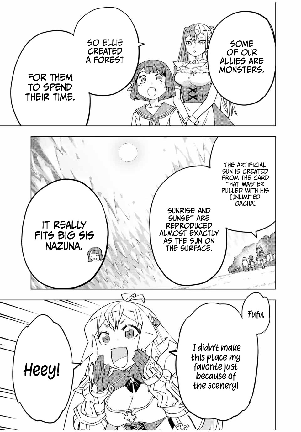 My Gift LVL 9999 Unlimited Gacha chapter 87.5 page 14