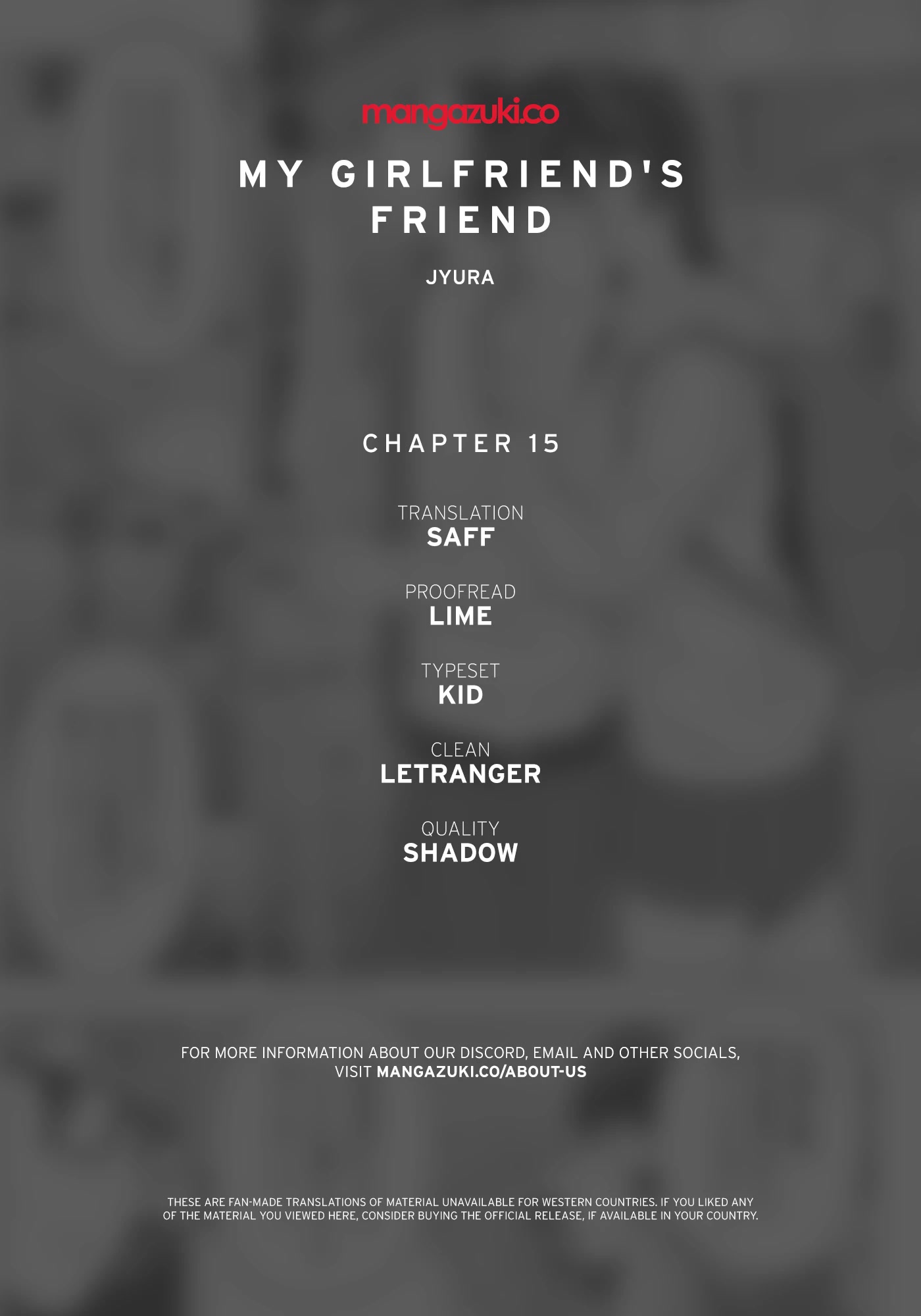 My Girlfriend's Friend chapter 15 page 1