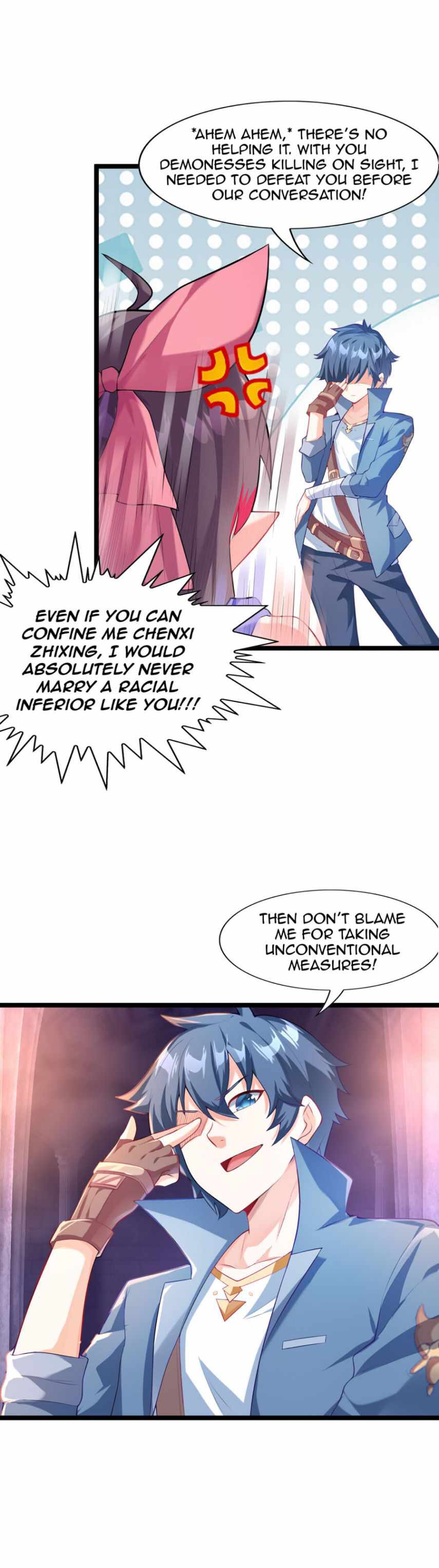 My Harem Is Entirely Female Demon Villains chapter 1 page 12