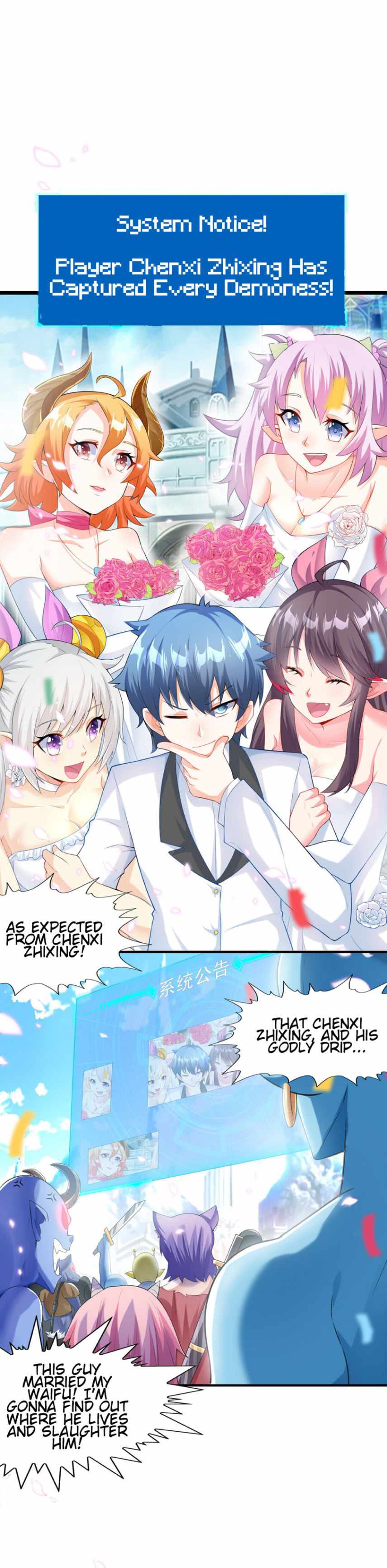 My Harem Is Entirely Female Demon Villains chapter 1 page 27