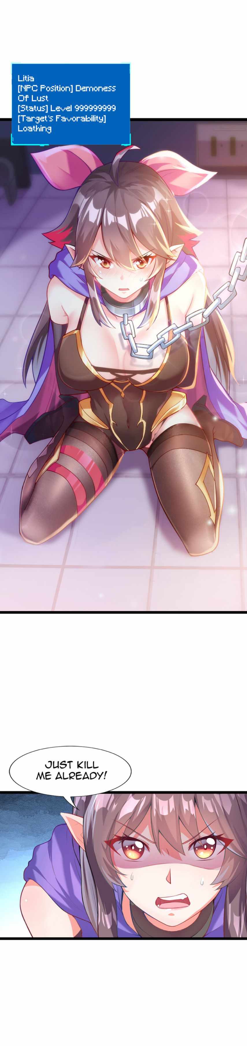 My Harem Is Entirely Female Demon Villains chapter 1 page 8