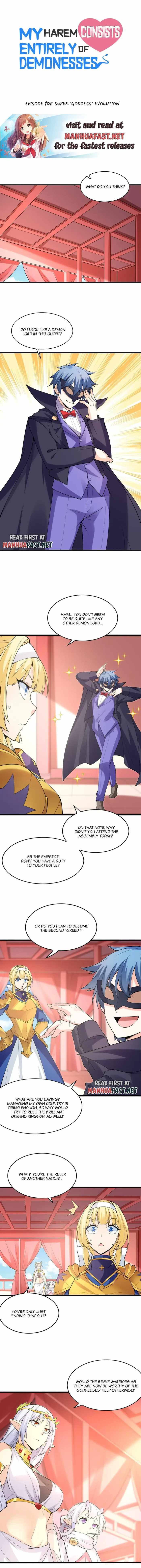 My Harem Is Entirely Female Demon Villains chapter 108 page 1