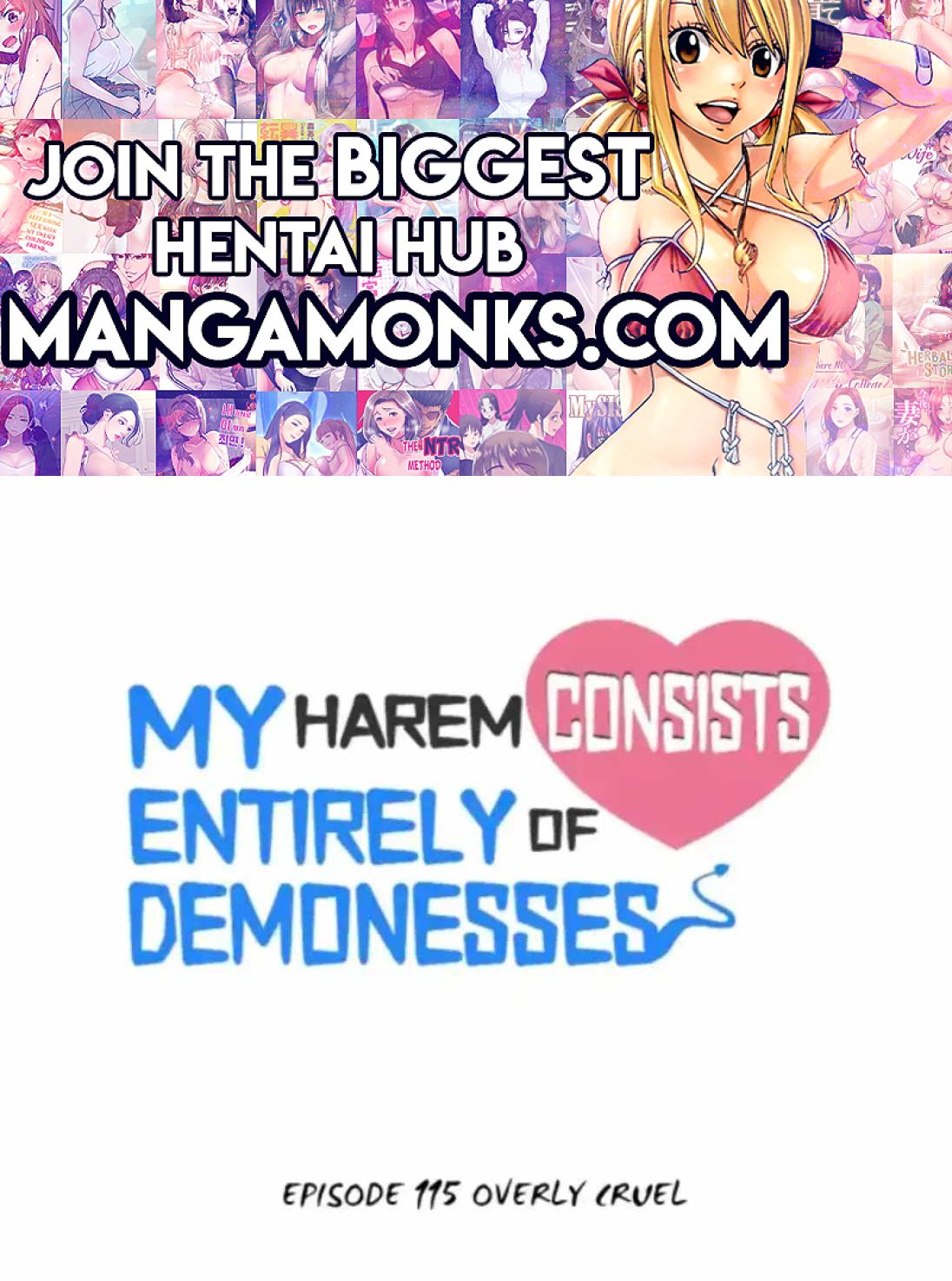 My Harem Is Entirely Female Demon Villains chapter 115 page 1