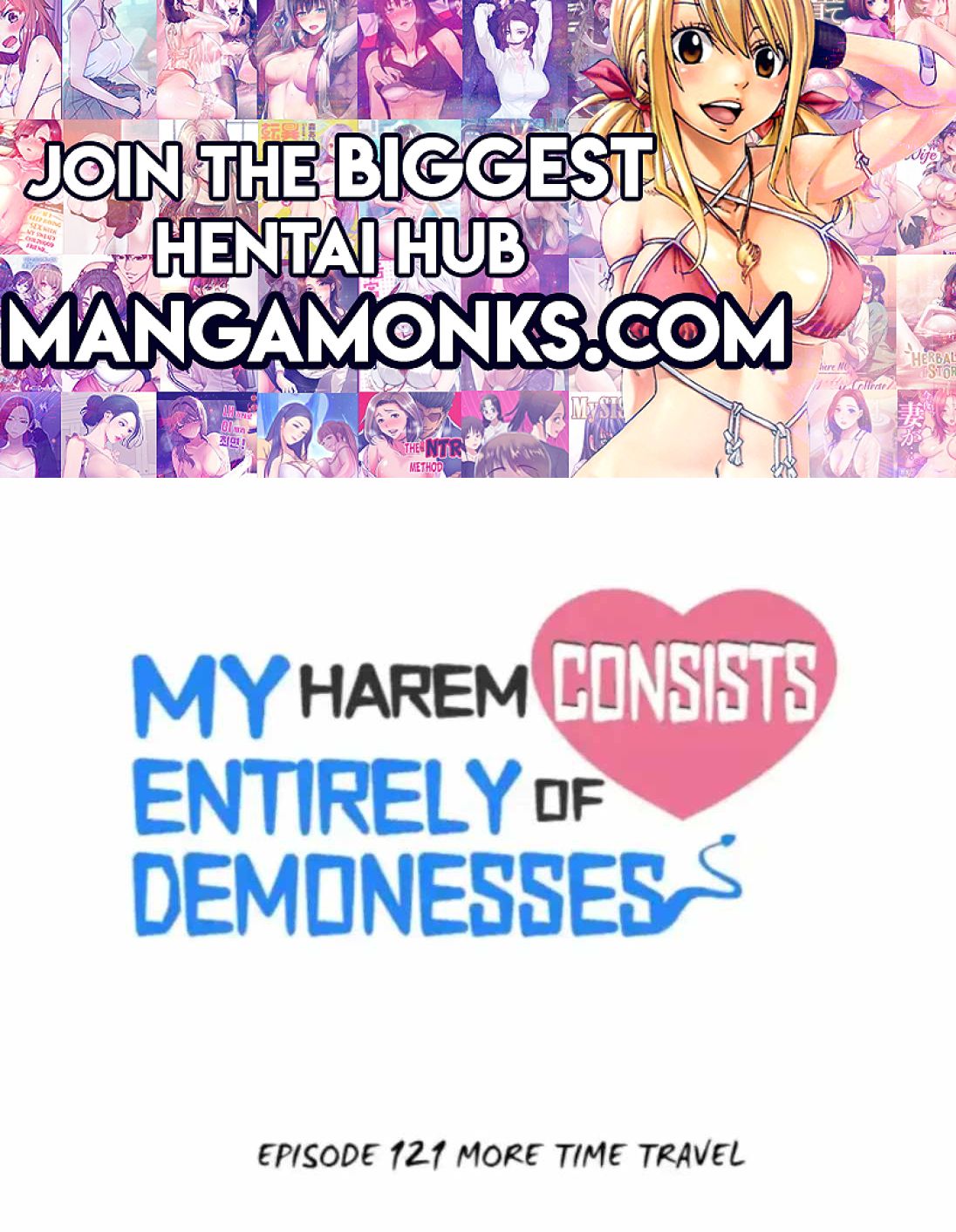 My Harem Is Entirely Female Demon Villains chapter 121 page 1