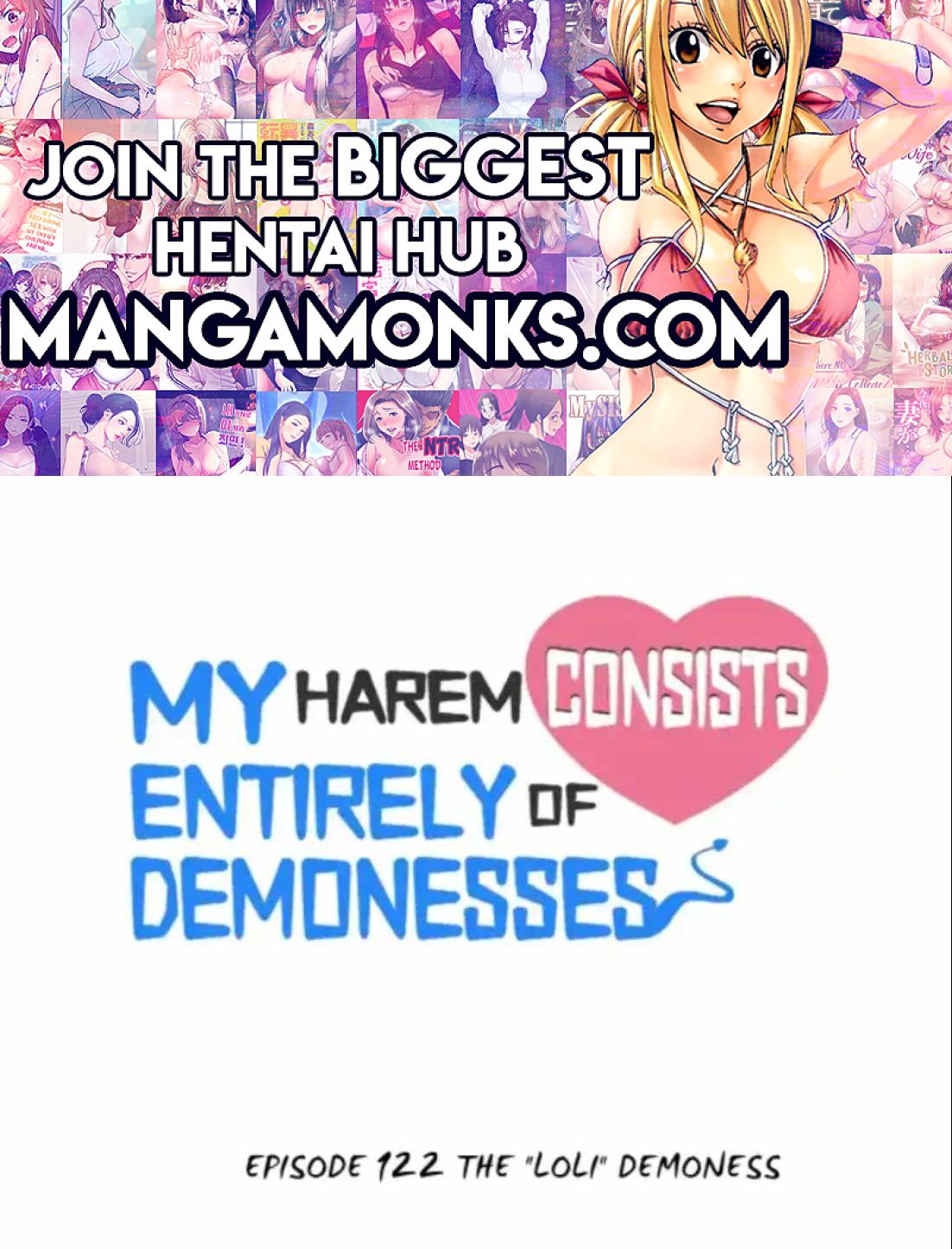 My Harem Is Entirely Female Demon Villains chapter 122 page 1