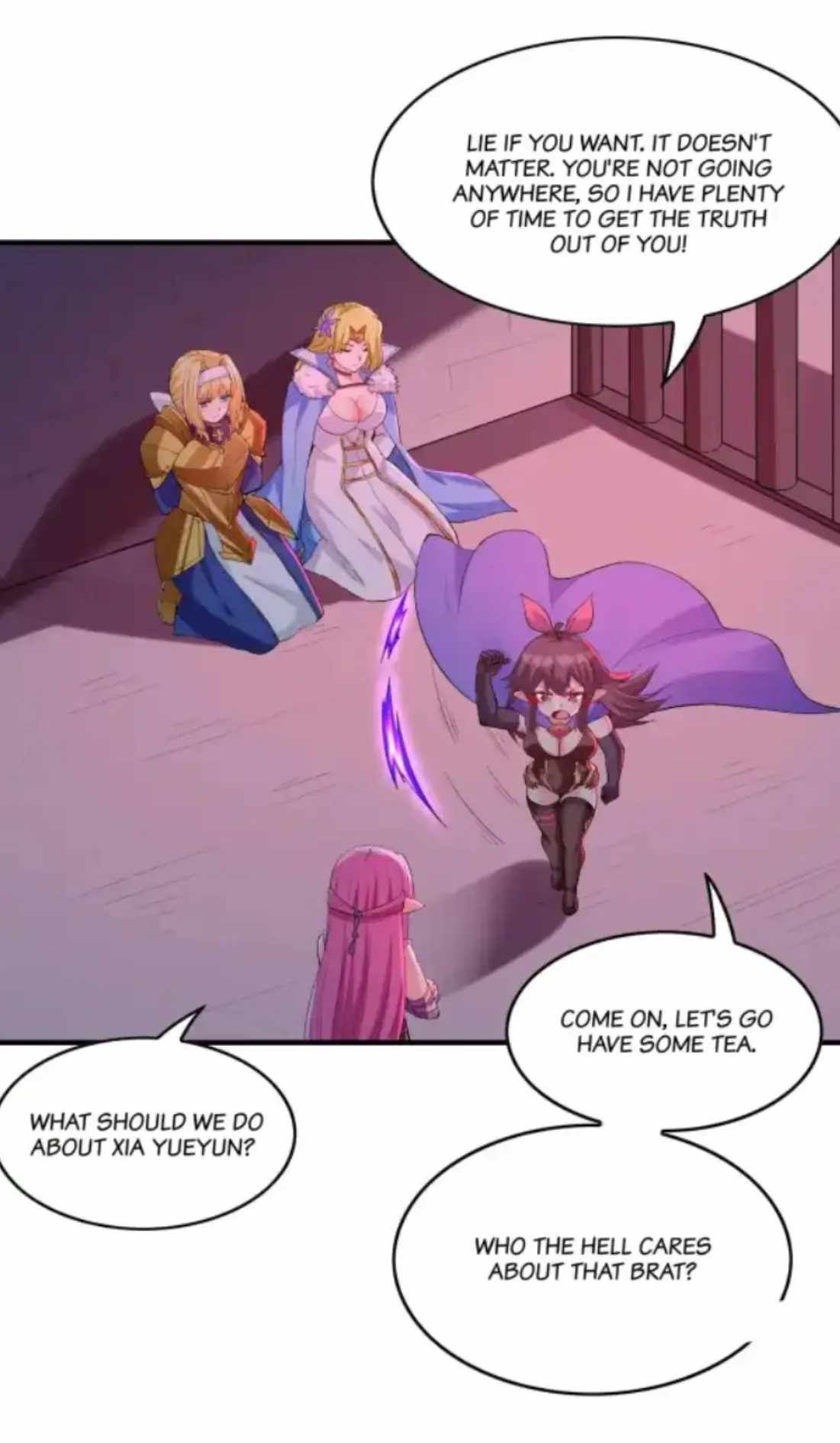 My Harem Is Entirely Female Demon Villains chapter 122 page 20