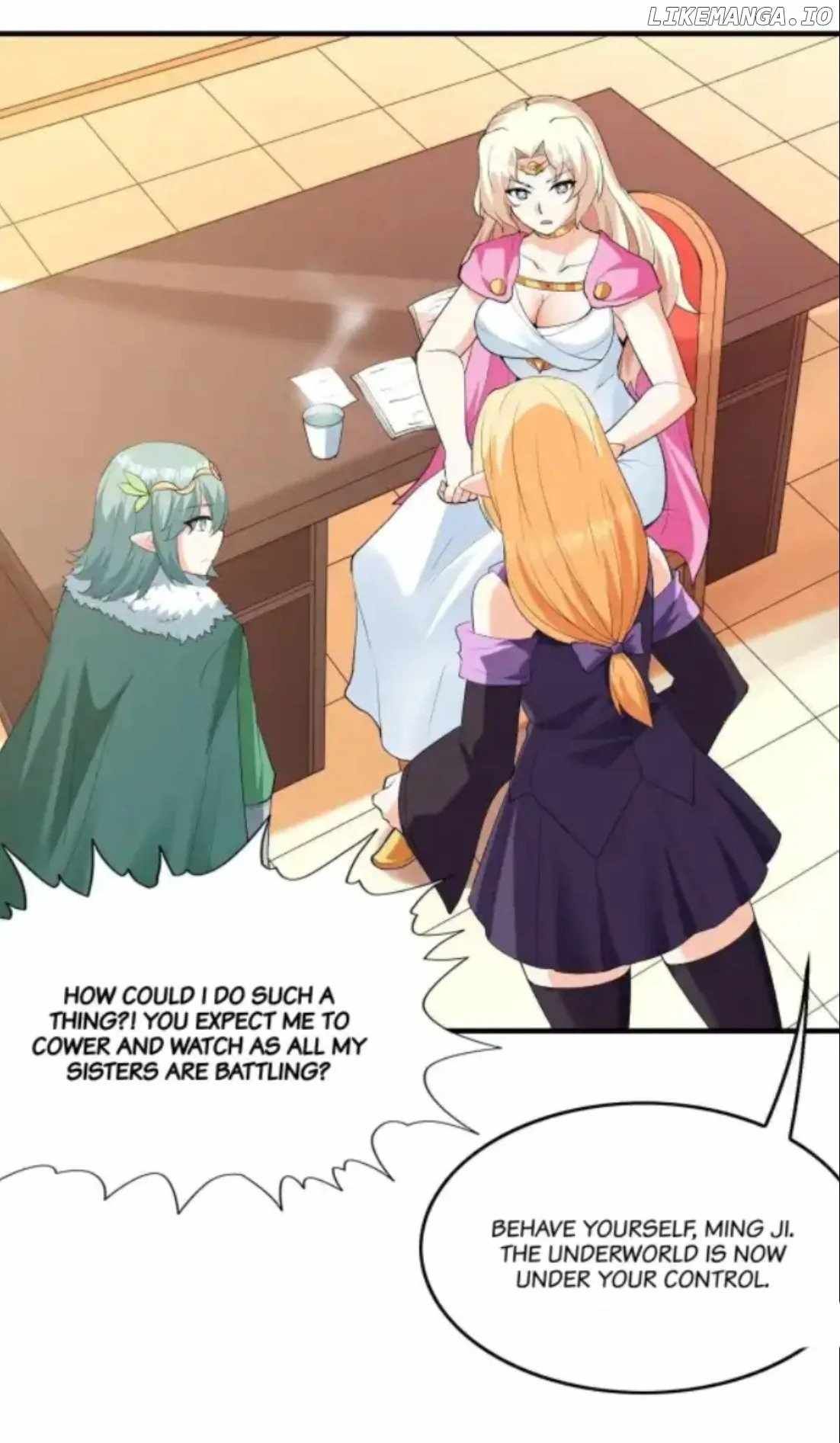 My Harem Is Entirely Female Demon Villains chapter 124 page 8