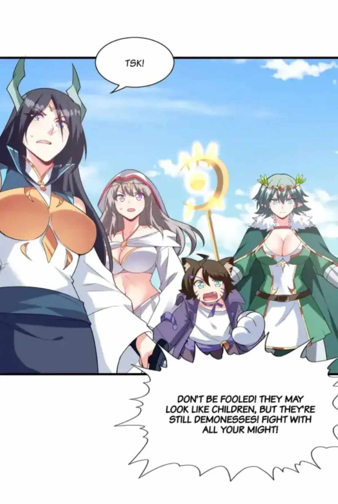 My Harem Is Entirely Female Demon Villains chapter 125 page 8