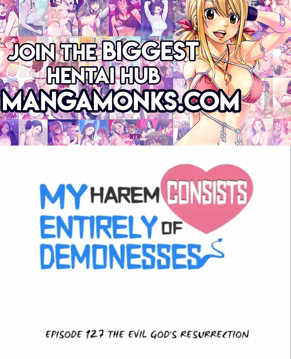 My Harem Is Entirely Female Demon Villains chapter 127 page 1