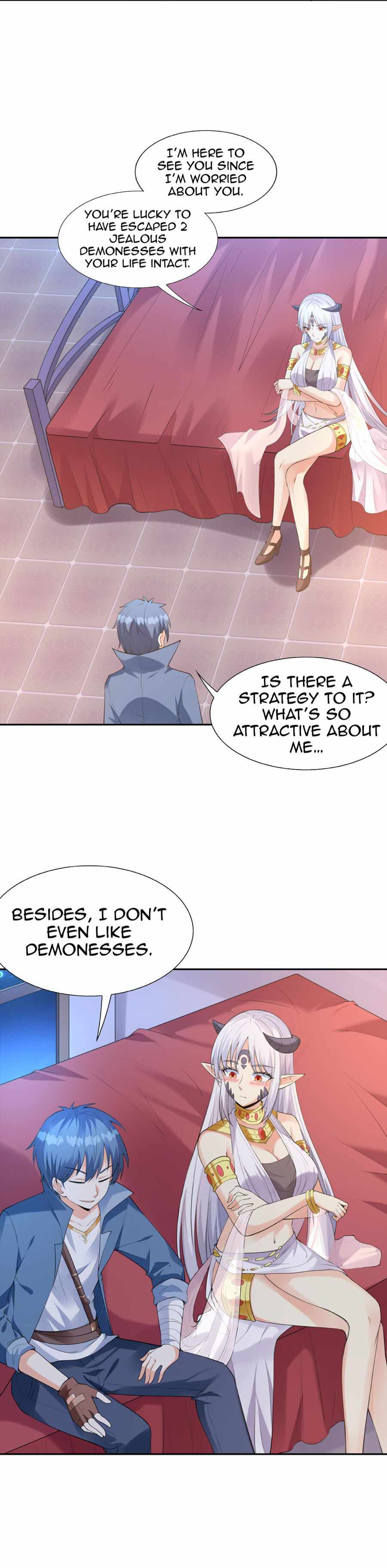 My Harem Is Entirely Female Demon Villains chapter 13 page 2