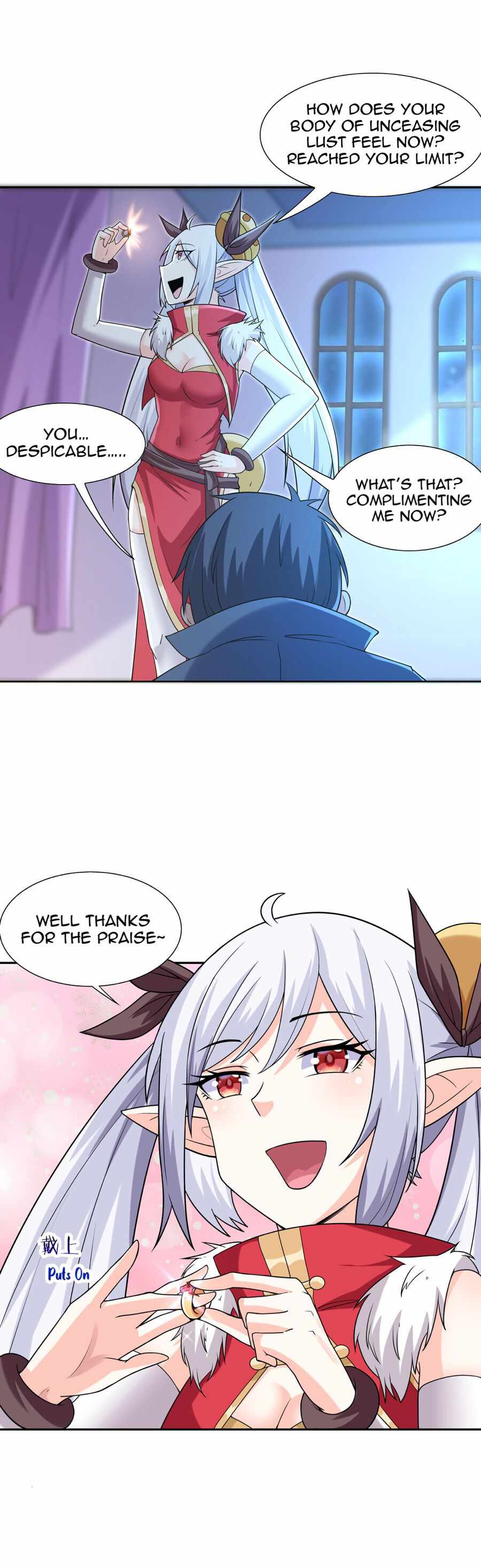 My Harem Is Entirely Female Demon Villains chapter 14 page 21