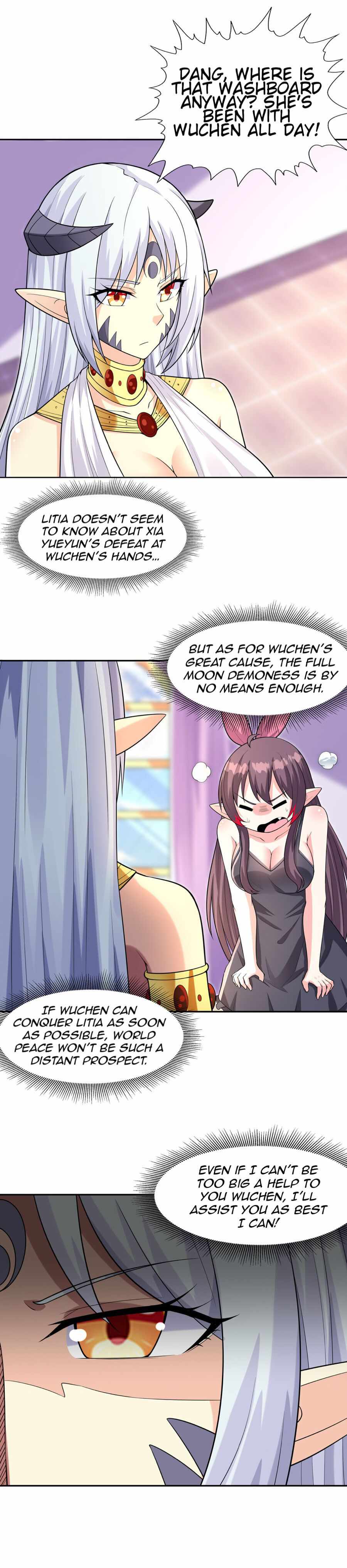 My Harem Is Entirely Female Demon Villains chapter 21 page 19