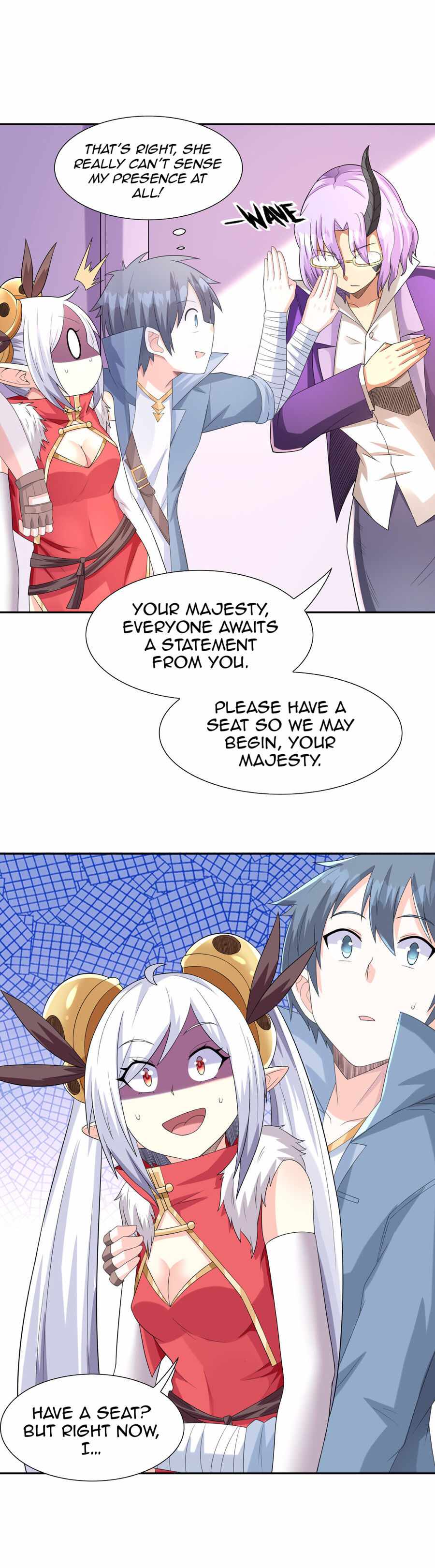 My Harem Is Entirely Female Demon Villains chapter 23 page 14