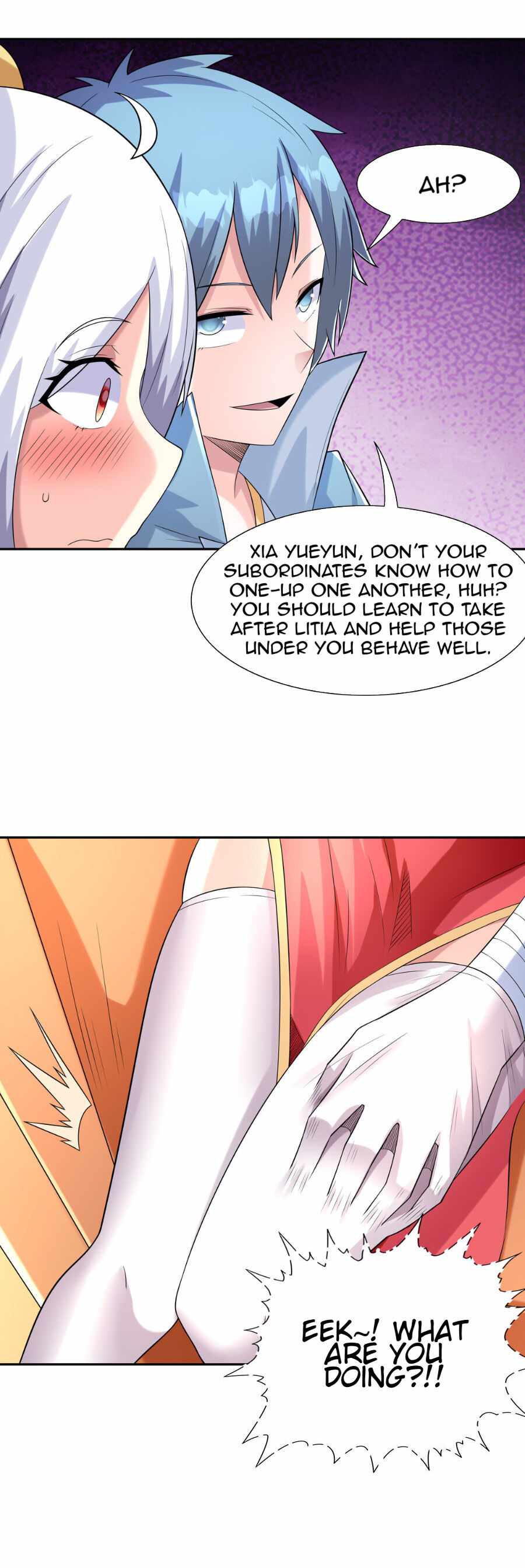 My Harem Is Entirely Female Demon Villains chapter 23 page 21