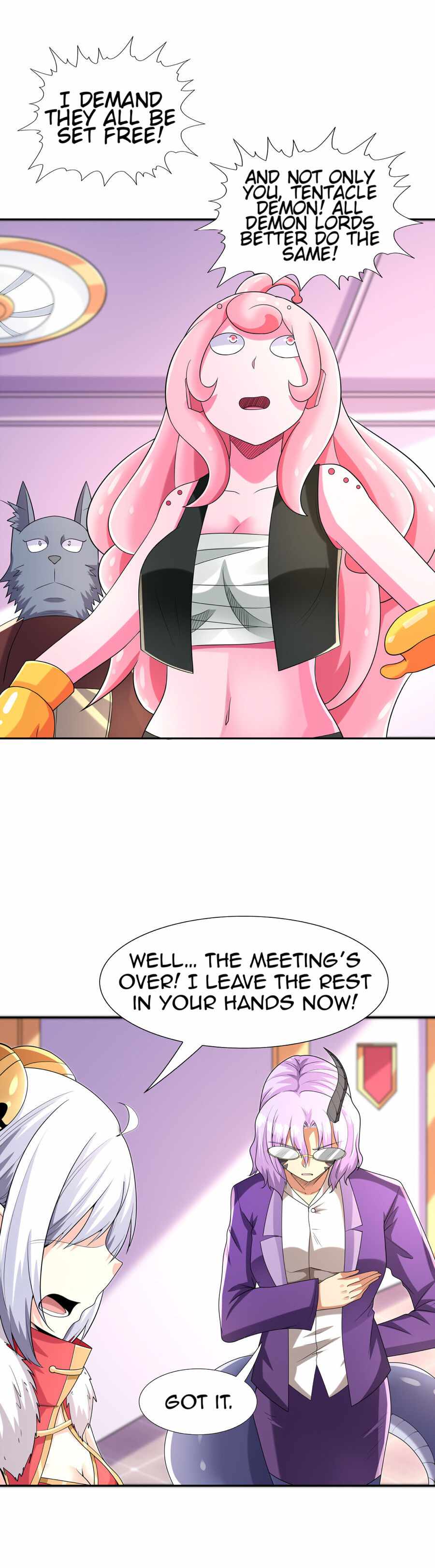 My Harem Is Entirely Female Demon Villains chapter 23 page 24