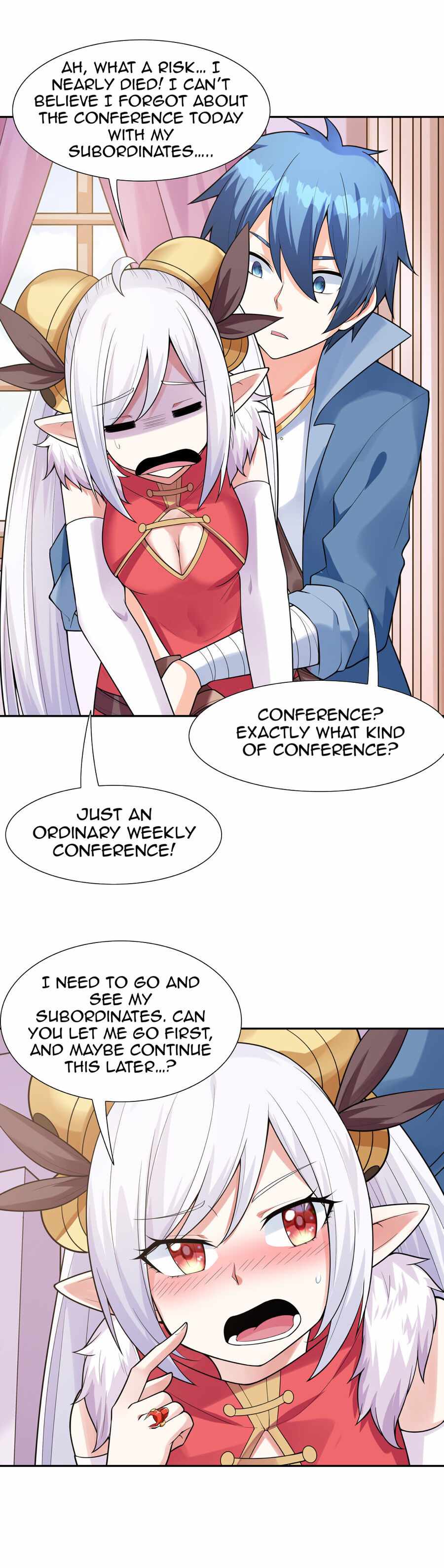 My Harem Is Entirely Female Demon Villains chapter 23 page 8