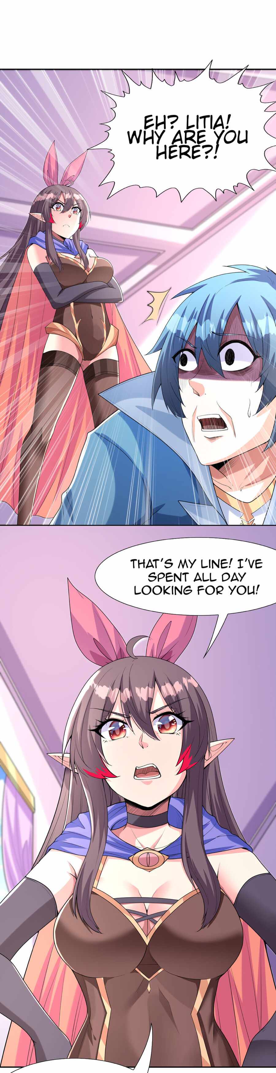 My Harem Is Entirely Female Demon Villains chapter 24 page 23