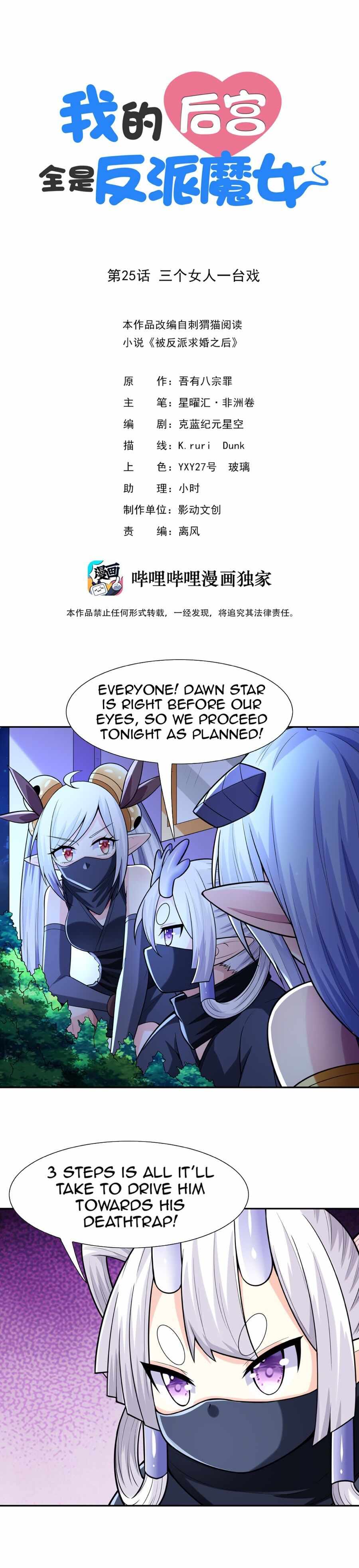 My Harem Is Entirely Female Demon Villains chapter 25 page 1