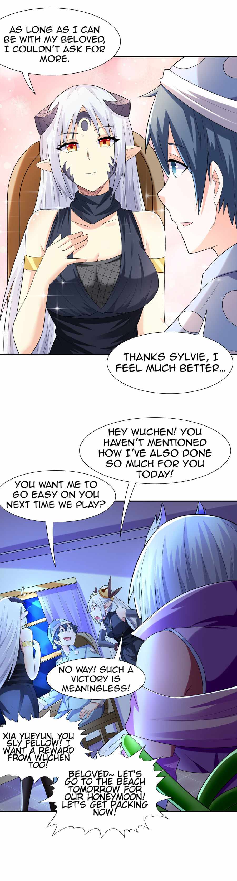 My Harem Is Entirely Female Demon Villains chapter 25 page 19