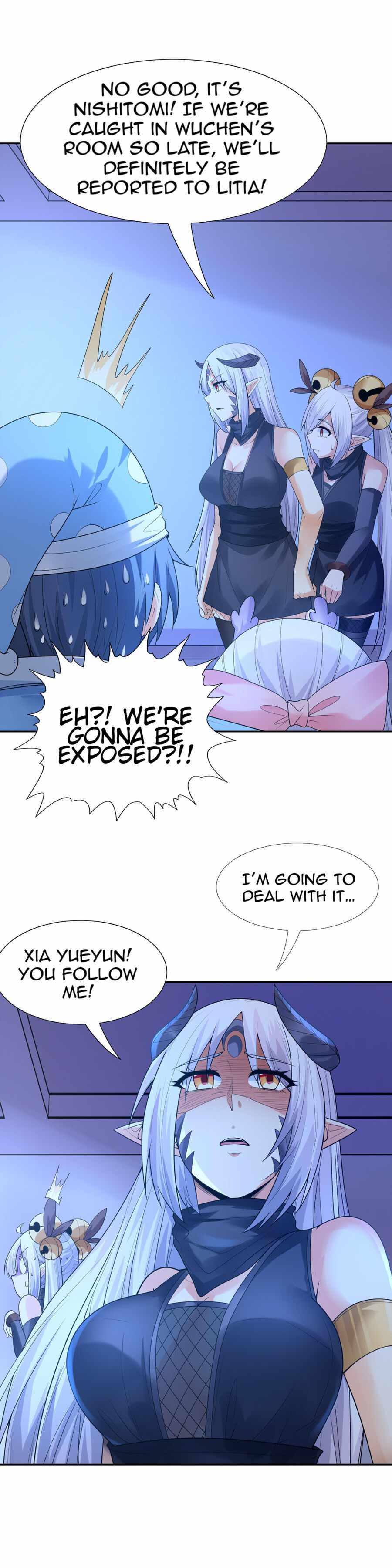 My Harem Is Entirely Female Demon Villains chapter 25 page 29