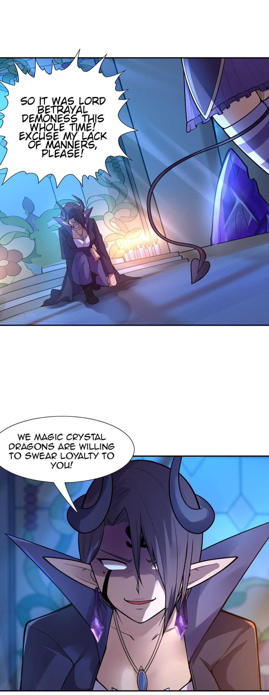 My Harem Is Entirely Female Demon Villains chapter 28 page 8