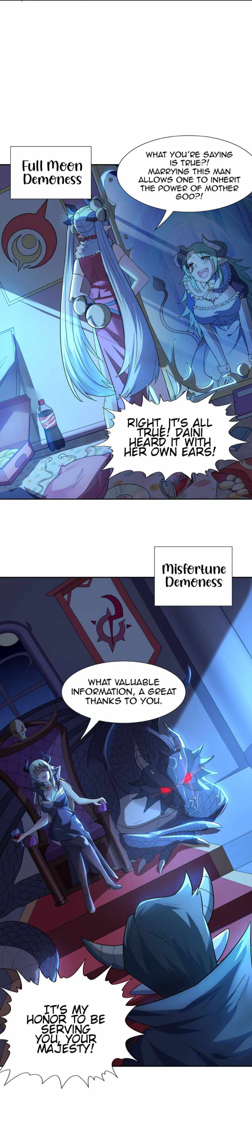 My Harem Is Entirely Female Demon Villains chapter 3 page 28